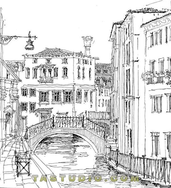 Венеция зарисовки