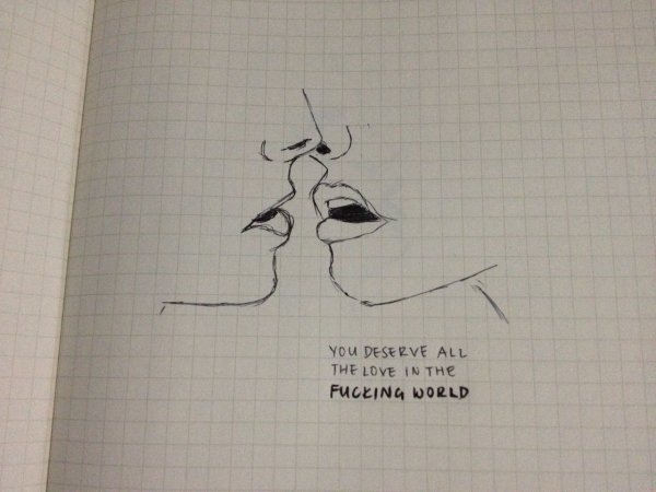 Грустные рисунки