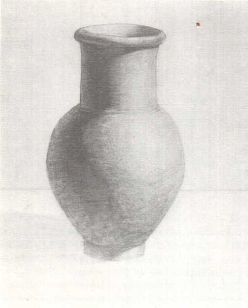 Кувшин рисунок карандашом