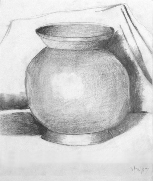 Ваза с тенью