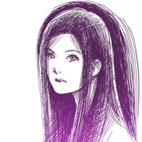 Нарисовать девочку с длинными волосами