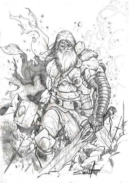 Викинги зарисовки