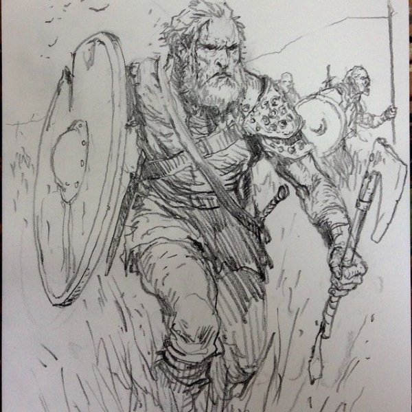 Тату Вещий Олег эскизы