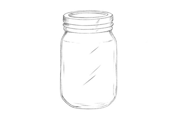 Баночка рисунок