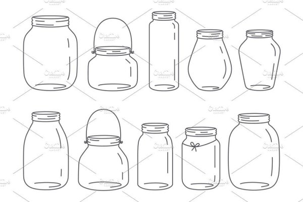Баночки для срисовки