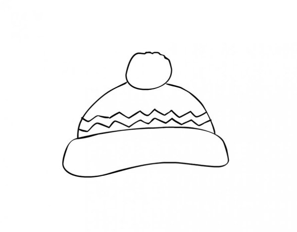 Рисование шапка