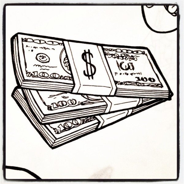 Доллар карандашом