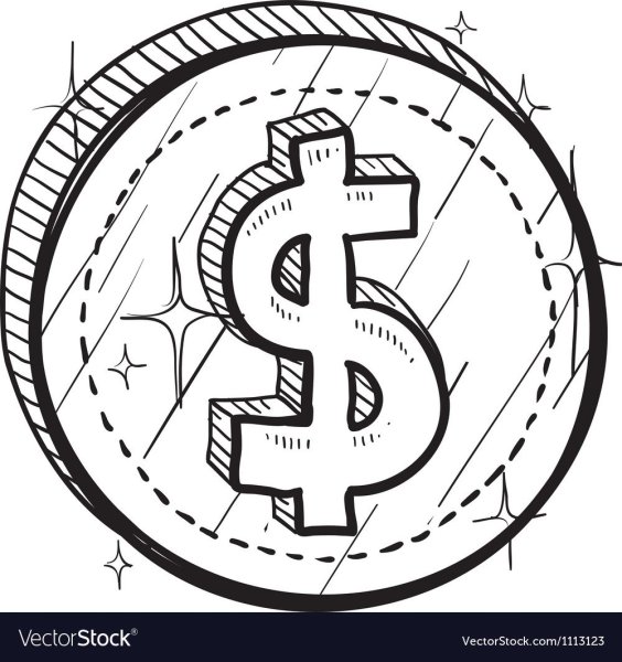 Нарисованный доллар