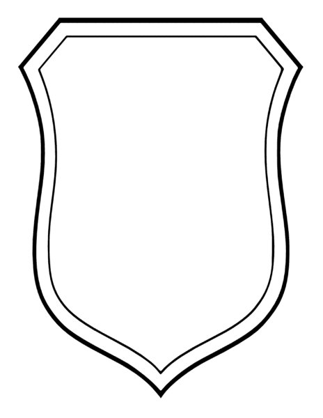 Стилизованный щит