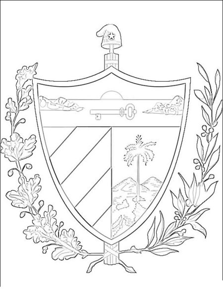 Макет герба