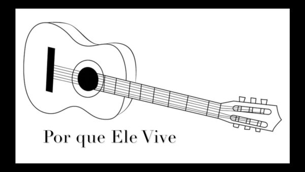 Гитара карандашом