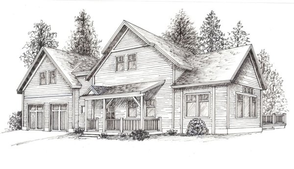 Архитектурное сооружение рисунок