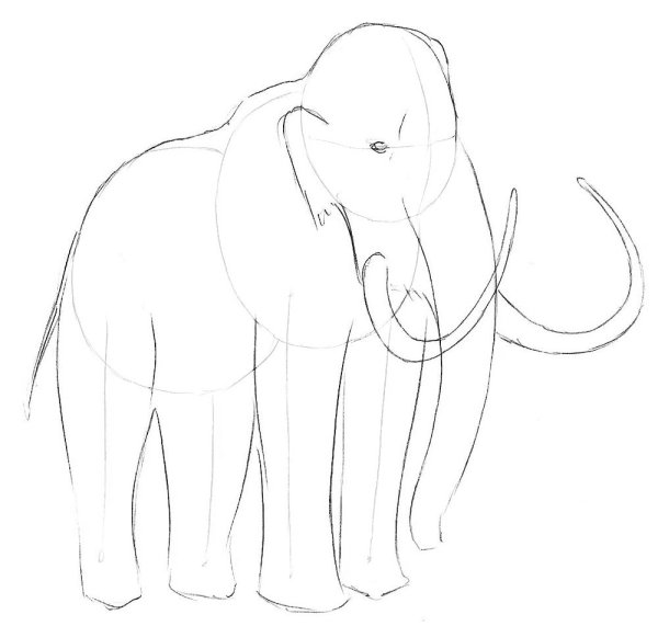Мамонт рисунок