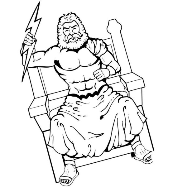 Древняя Греция Зевс младенец