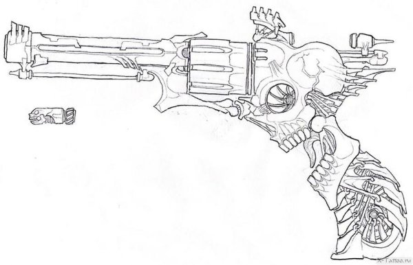 Оружие карандашом