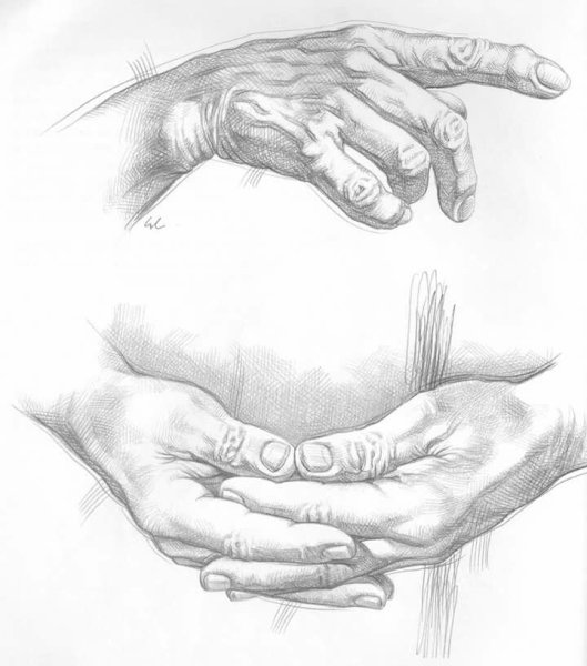 Поддержка рисунок карандашом