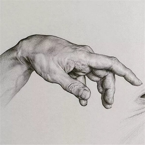 Кисть карандашом