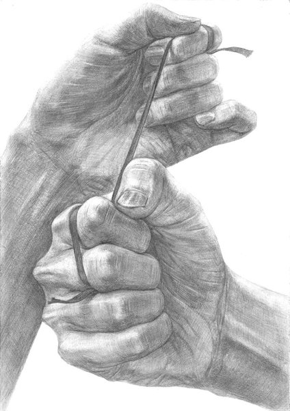 Картины карандашом руки