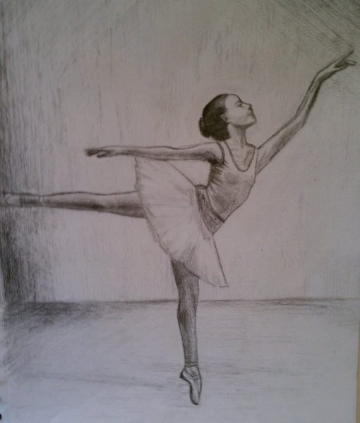 Балет зарисовки