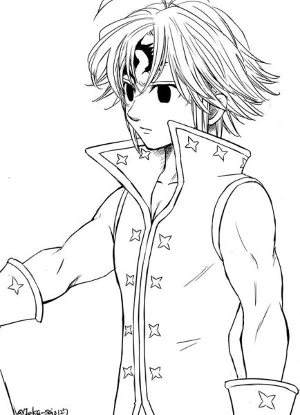 Мелиодас АРК карандашом