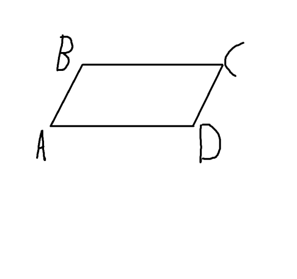 Прямоугольный параллелограмм рисунок