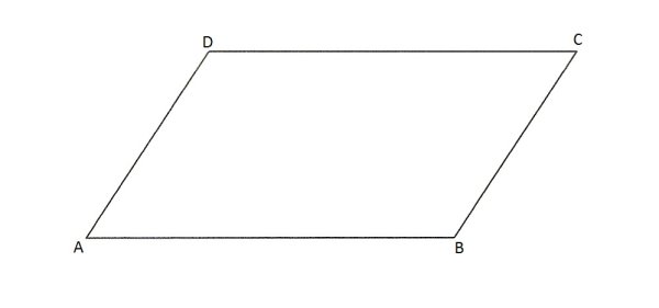 Начертить параллелограмм