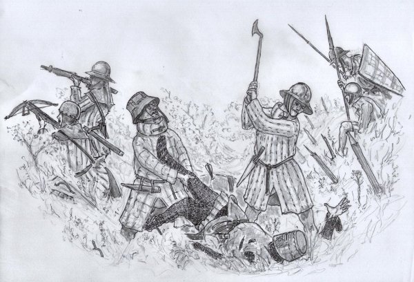 Пётр 1 рисунок детский