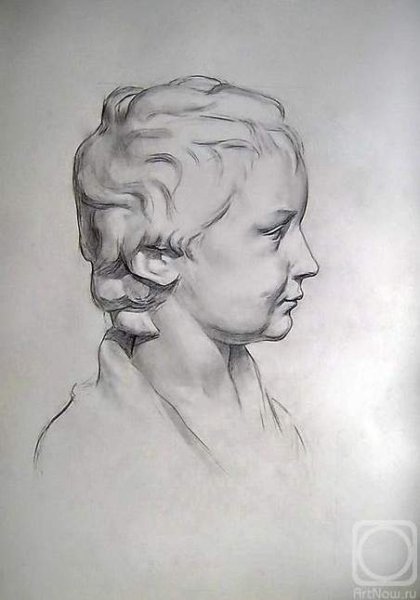 Афродита голова гипсовая МАРХИ