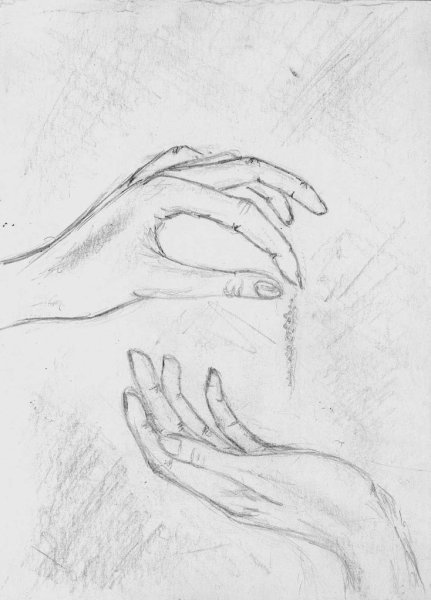 Рука рисунок