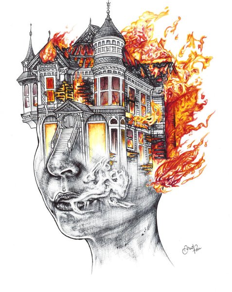 Огонь скетч