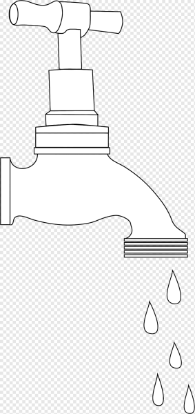 Водопроводный кран для раскрашивания