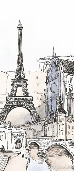 Париж карандашом