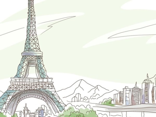 Эйфелева башня в Париже