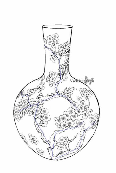 Рисование вазы