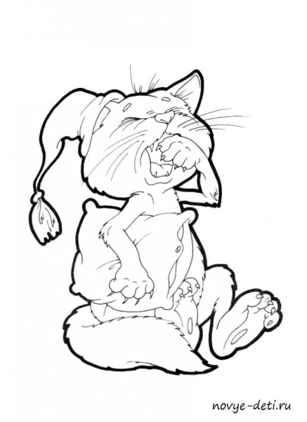 Алиса в стране чудес Чеширский кот рисунок