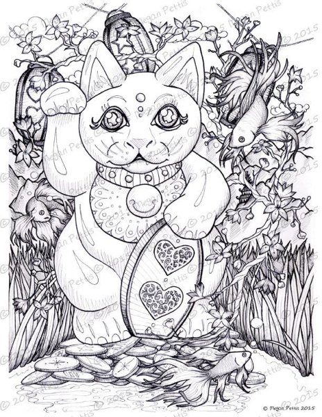 Чеширский кот тату