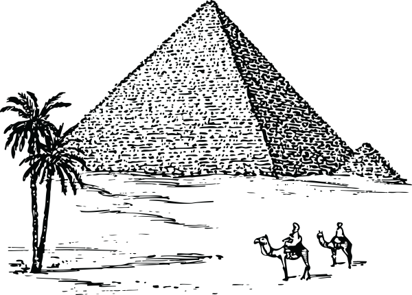 Архитектура древнего Египта. Пирамиды, сфинксы.