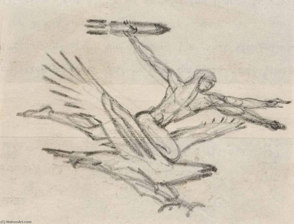 Иллюстрация к мифу о Прометее