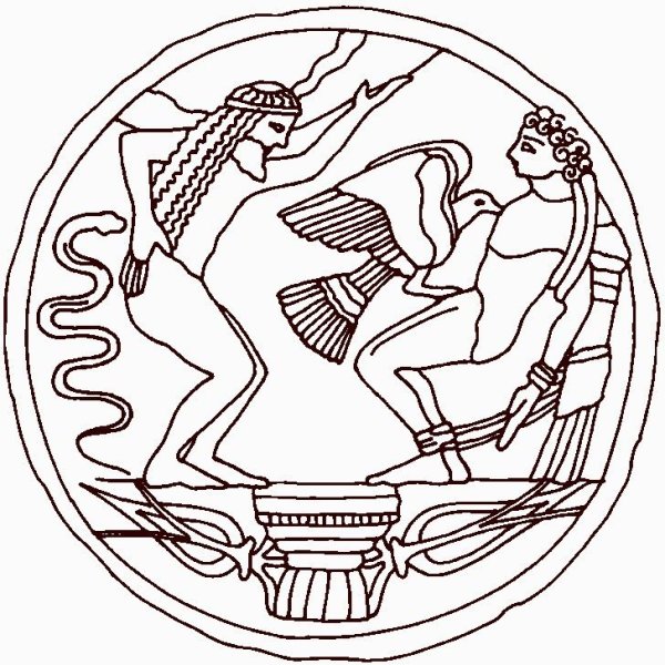 Миф древней Греции о Прометее рисунок