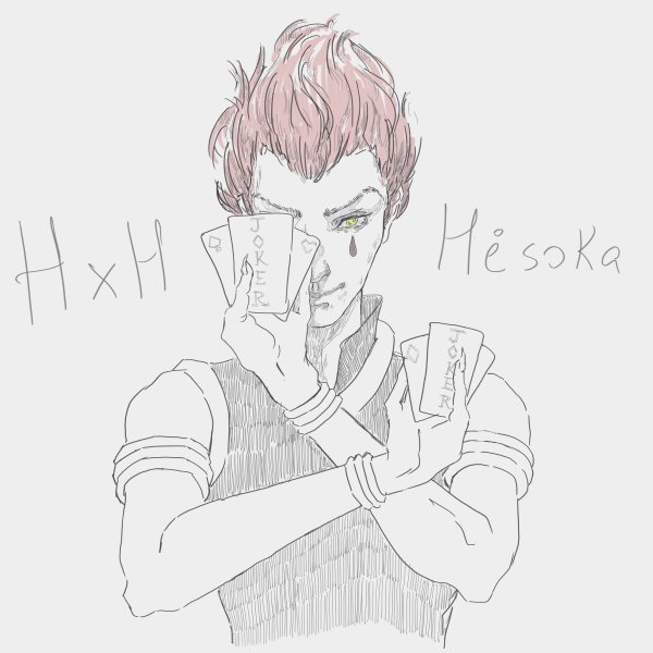 Раскраска аниме Хисока