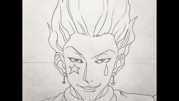 Кисока Хантер карандашом