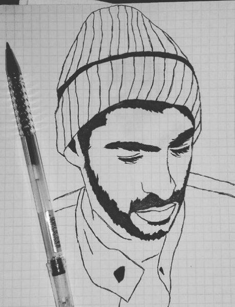 Эндшпиль рисунок карандашом