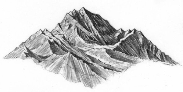 Старинные машины карандашом