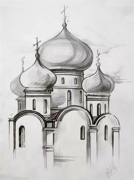 Набросок храма