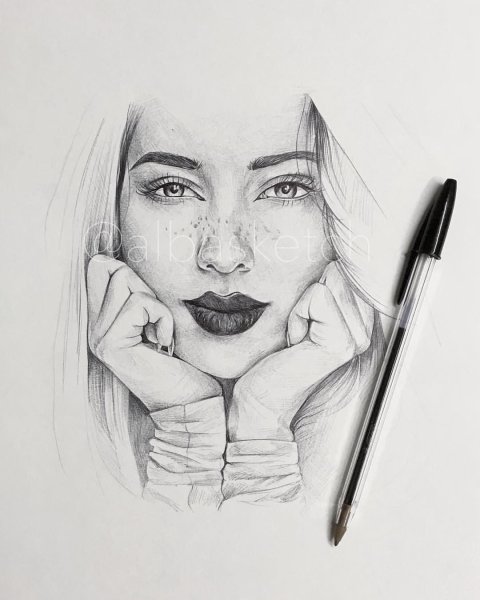 Рисунки популярных блоггеров карандашом