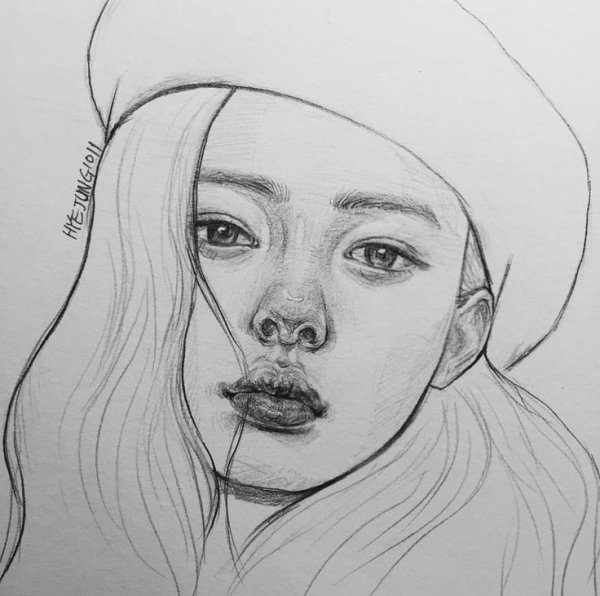 Нарисовать блоггеров карандашом