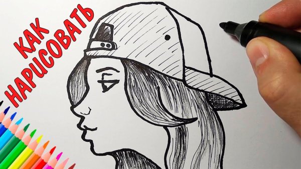 Лёгкие рисунки блогеров