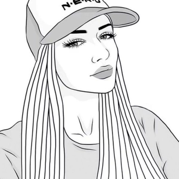 Рисунки для срисовки 20 лет девушки