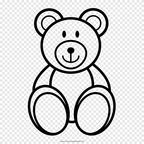 Мишка Тедди рисунок