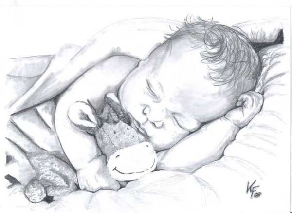 Зарисовки младенцев